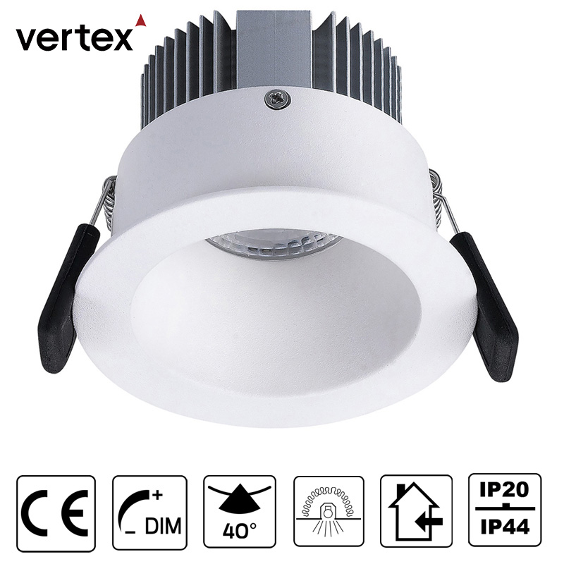 Anti-reflecterende led-downlights V6081