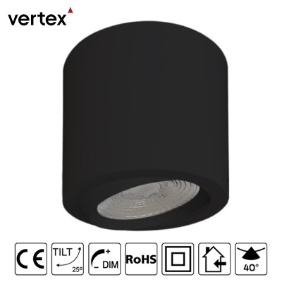 Utanpåliggande taklampa TDL-20