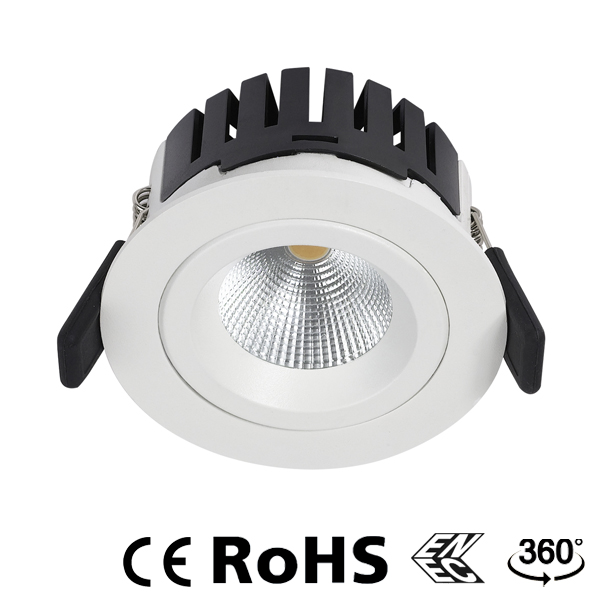 zwarte leem downlight