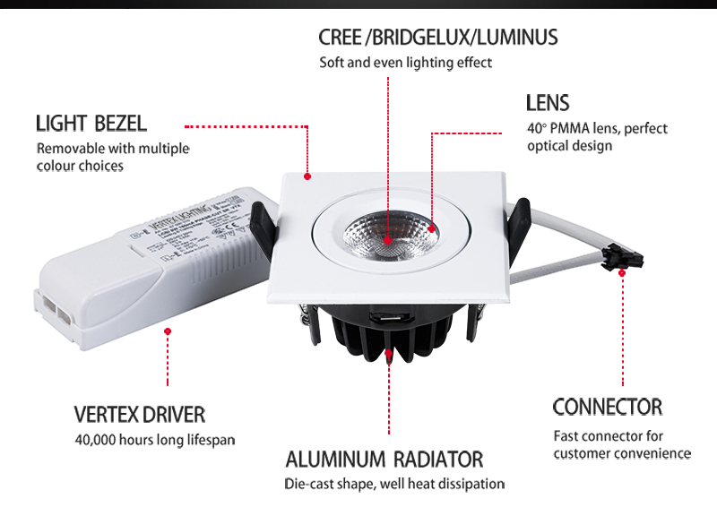 Square Downlight