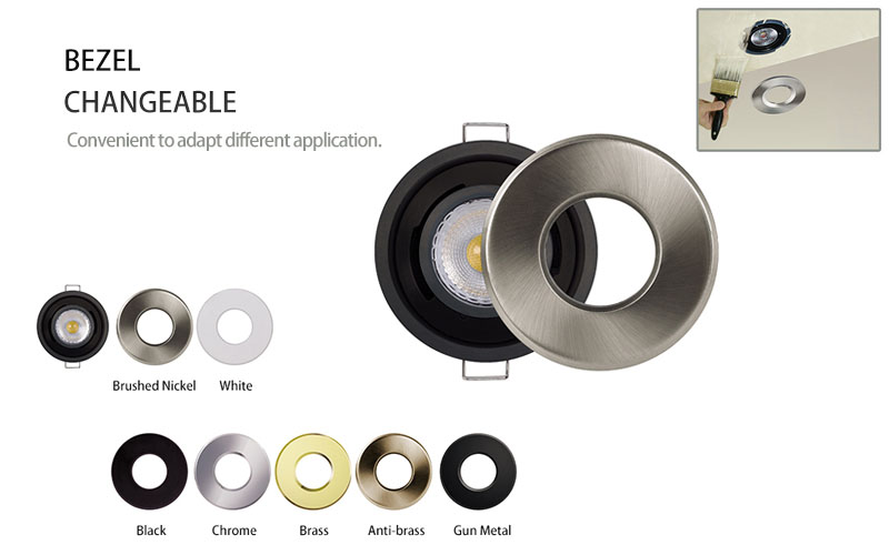 adjustable led downlight ip65