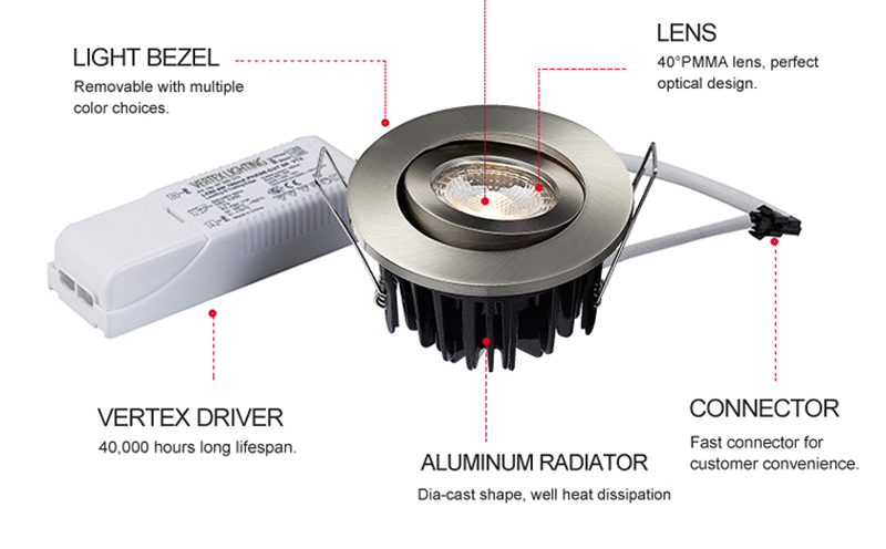 dimmable downlights